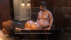 Grandpas Visit -g'sv - Gameplay - Roleplay - Sauna - Threesome