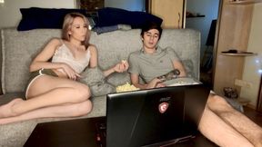 Timid student Fucks in both holes sexy roommate.Double penetration