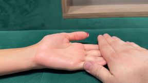 POV plays with a woman's hand (custom video addition)