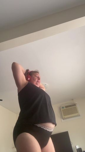 Filming My Wife Exercising