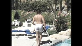 Real wife fucked in the tub by her sexy photomodel husband