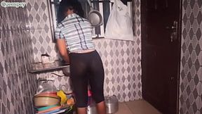 He rode me raw in the kitchen like a beast