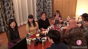 Older women only! Divorced mature ladies party orgy sex - intro