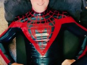 Halloween Costume Twink super hero cosplay porn compilation