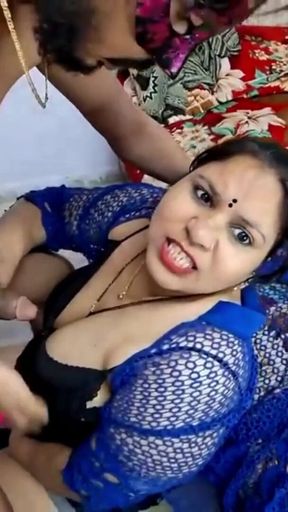 Epic moment from &quot;Desi Jija Sali suhagrat p3 desi indian couple&quot;