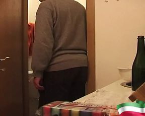 A girl is filmed masturbating on the bed