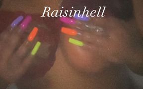Big tits in the shower