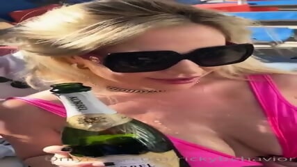 Savannah Bond Fucked In The Hot Tub While Neighbors Watching.