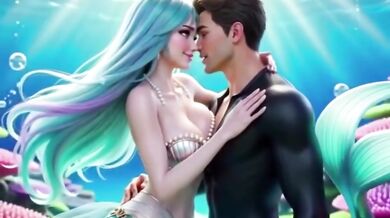 Underwater Hentai Sex With My Gorgeous Girlfriend Until We Are Cumming In Our Underwear