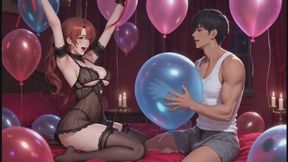 Balloons Fantasies #4B: Whispers of Latex Ecstasy (Animated)