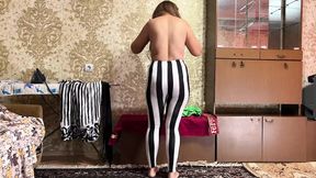 Milf changed her clothes and got a penis in anal