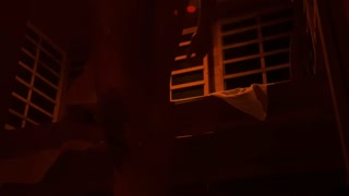 Caught masturbating in sauna by stranger