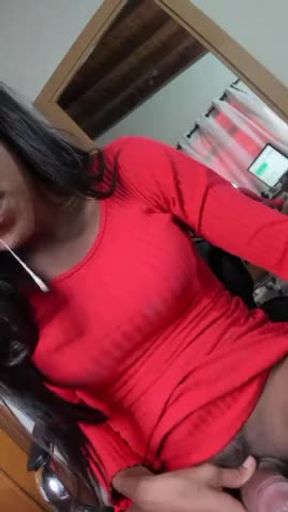 Very sexy ebony latina tgirl