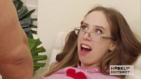 Busty Hoe Jackie Hoff Plays With Her Bush While Getting Her Ass Fucked