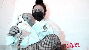 �Handcuffed, Shaven, Inspected, and Locked Away.