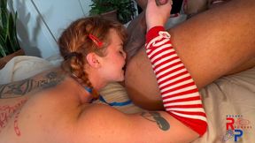 wendys girl serves up some frosties w/ sidney summers