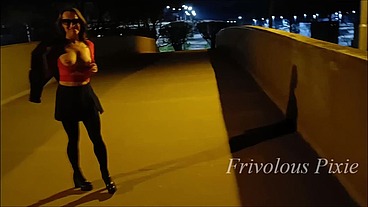 Techno party slut