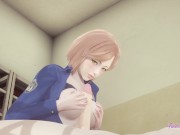 Jujutsu Kaisen Hentai - Nobara Kugisaki Boobjob, handjob and fucked