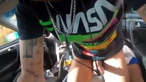 motorista meteu no carro mesmo