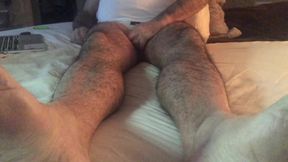 Daddy Feet and Toes Till He Blows