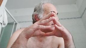 My Face and My Cock and My Armpits in the Foreground!