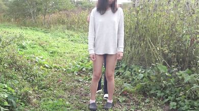Tiny barely legal desperate for rough outdoors dick and public dumps now