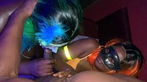 wet ass ebony’s love squirting on bbc in the nightclub