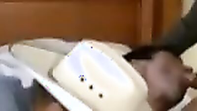 Young muscle hunk and his hot girlfriend get wild in a wild group sex session