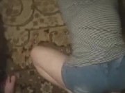 ПОДРУГА ЗАНИМАЕТСЯ ФИТНЕСОМ НЕ УДЕРЖАЛСЯ И ТРАХНУЛ