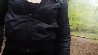 Lilicross, valking in the forest, alone