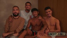 Uncircumcised Latinos - Poking The Buddy Without a condom Phat Manstick