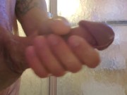 Horny Shower Pt. 2 w/ Cumshot