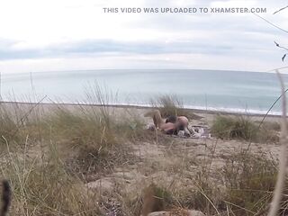 French Teacher Whore Oral sex-sex Amateur on Stripped Beach Front Stranger with Spunk fountain - Misscreamy