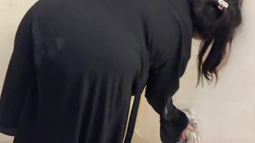 Arab Big Ass Hotel Maid Clean My Room