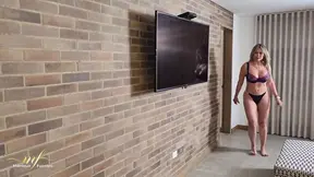 Colombian MILF Monique Fuentes fucks her boyfriend's shy friend on a bet