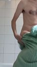 Rough nude towel scrub