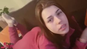 Petra smoking fetish