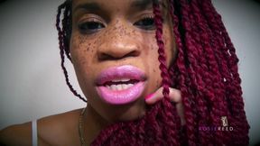 Pink Ooey Gooey Lips- 1080p HD