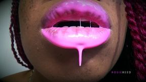Pink Ooey Gooey Lips- 1080p HD