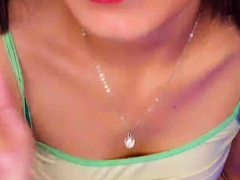 Joi virtual sensacional com cabelereira morena faz