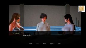 Small-Titted Teen Gets Intimate With Step-Family In Amateur Hentai Gameplay