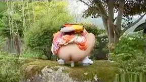 Kimono Clad Beauty Solo Pleasure session