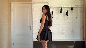 Darkest TRY ON Haul: Fishnets &mdash;  Dress & Heels of Power and Control ????