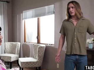 Angry lesbo stepmom got cheated on by her partner and gets even