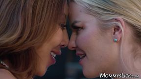 Slimthick Vic cant resist her busty Asian stepdaughter Nicole Doshi