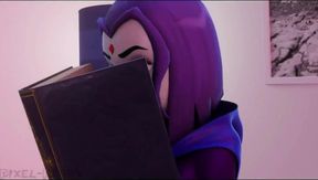 3D Cartoon Animated Dickgirls - Starfire & Raven Futanari XXX Compilation