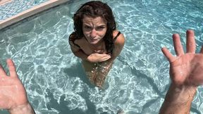 Nathalia Gets Punished For Nude Swimming 1080p