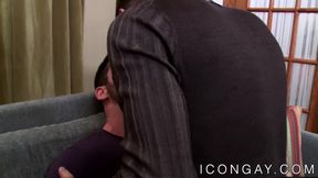 Hunku Billy Santoro rimmed and fucked by Alexander Gustavo