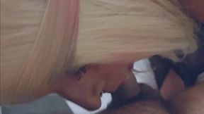 Crossdresser Lola Sucks a Big Cock