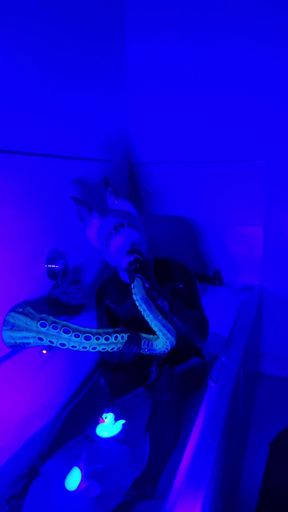 Uv Latex Drone Session